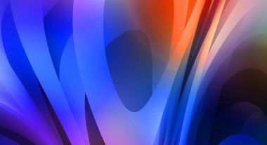 Renkli gradyan ile soyut arkaplan. Çizgili çizgili canlı duvar kâğıdı. Modern hareketin akışkan 2d çizimi.