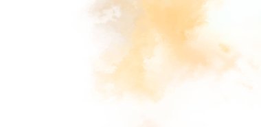 Beyaz arkaplanda soyut renkli suluboya. Dijital resim.