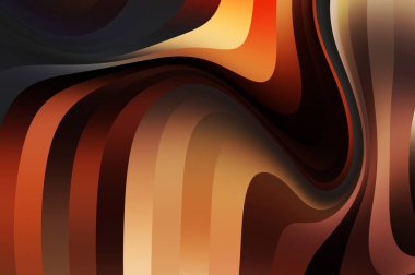 sıvı soyut arkaplan ve renkli gradyan. Modern hareketin 2d illüstrasyonu.