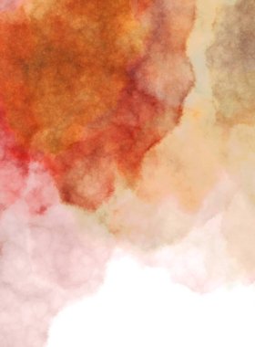 Suluboya arka planda lekeler ve lekelerle boyanmış. Fırça darbesi ile boyanmış. 2d Görüntü.