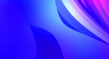 Renkli gradyan ile soyut arkaplan. Çizgili çizgili canlı duvar kâğıdı. Modern hareketin akışkan 2d çizimi.