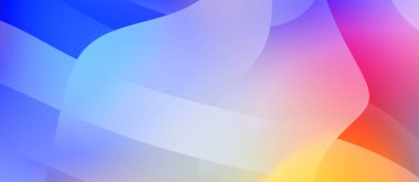 Renkli gradyan ile soyut arkaplan. Çizgili çizgili canlı duvar kâğıdı. Modern hareketin akışkan 2d çizimi.