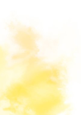 Beyaz arkaplanda soyut renkli suluboya. Dijital resim.