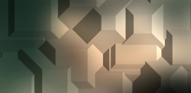 Çokgen arka plan. Geometrik tasarımlı renkli duvar kağıtları. Dijital 3d illüstrasyon.