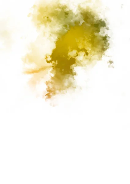 Αφηρημένη Πολύχρωμη Ακουαρέλα Λευκό Φόντο Ψηφιακή Ζωγραφική Τέχνη — Φωτογραφία Αρχείου