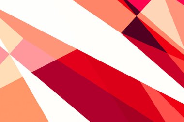 Dinamik bileşime sahip minimalist düz stil içinde modayı takip eden geometrik soyut arkaplan. 