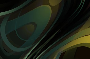 sıvı soyut arkaplan ve renkli gradyan. Modern hareketin 2d illüstrasyonu.