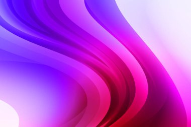 Renkli gradyan ile soyut arkaplan. Çizgili çizgili canlı duvar kâğıdı. Modern hareketin akışkan 2d çizimi.