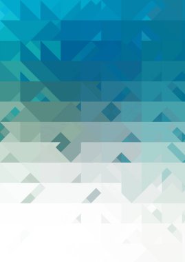 Beyaz arkaplanda kesişen şekiller dizaynı. Soyut minimalist duvar kağıdı. Renkli geometrik şablon.