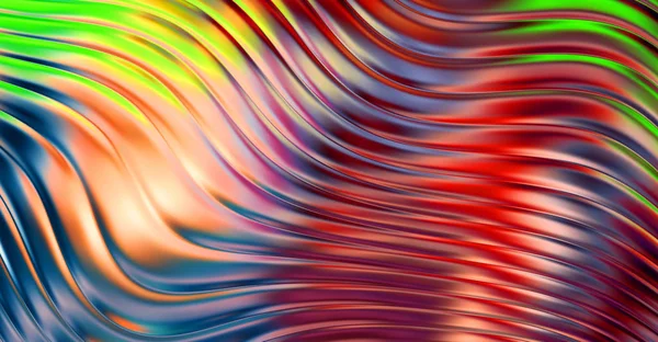 Абстрактный Фон Красочные Волнистые Обои Дизайн Графическая Иллюстрация — стоковое фото