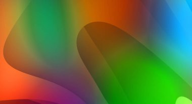 Renkli gradyan ile soyut arkaplan. Çizgili çizgili canlı duvar kâğıdı. Modern hareketin akışkan 2d çizimi.