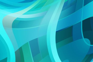 sıvı soyut arkaplan ve renkli gradyan. Modern hareketin 2d illüstrasyonu.