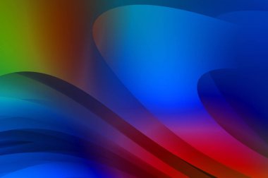 Renkli gradyan ile soyut arkaplan. Çizgili çizgili canlı duvar kâğıdı. Modern hareketin akışkan 2d çizimi.