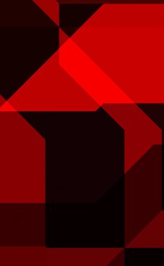 Renkli ve canlı geometrik şekiller katmanları var. Bir teknoloji planının dijital illüstrasyonu. Gelecekçi tasarım şablonu.