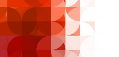 Dairesel şekillerin katmanları renkli ve canlı bir tasarım yaratıyor. Dairelerin sayısal çizimi. Gelecekçi tasarım şablonu.