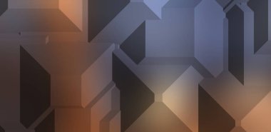 Çokgen arka plan. Geometrik tasarımlı renkli duvar kağıtları. Dijital 3d illüstrasyon.