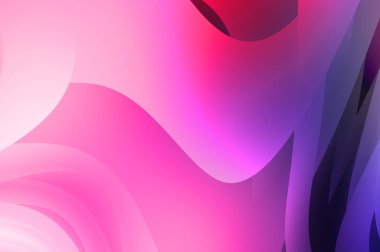 Renkli gradyan ile soyut arkaplan. Çizgili çizgili canlı duvar kâğıdı. Modern hareketin akışkan 2d çizimi.