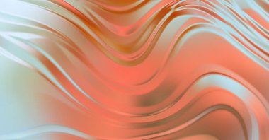 Soyut arkaplan. Renkli dalgalı tasarım duvar kâğıdı. Grafik illüstrasyon.