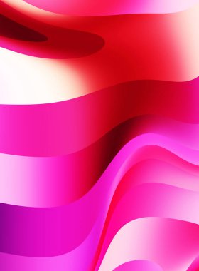 sıvı soyut arkaplan ve renkli gradyan. Modern hareketin 2d illüstrasyonu.