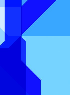 Renkli ve canlı geometrik şekiller katmanları var. Bir teknoloji planının dijital illüstrasyonu. Gelecekçi tasarım şablonu.