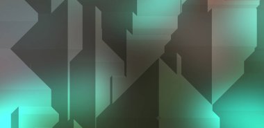 Çokgen arka plan. Geometrik tasarımlı renkli duvar kağıtları. Dijital 3d illüstrasyon.