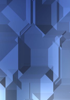 Çokgen arka plan. Geometrik tasarımlı renkli duvar kağıtları. Dijital 3d illüstrasyon.