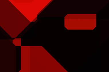 Renkli ve canlı geometrik şekiller katmanları var. Bir teknoloji planının dijital illüstrasyonu. Gelecekçi tasarım şablonu.