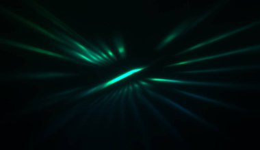 Hareket halindeki ışık parçacıkları, siyah arkaplanda parlayan çok renkli ışınlar yaratıyor. Enerji dolu parıldayan ışıklar duvar kağıdı.