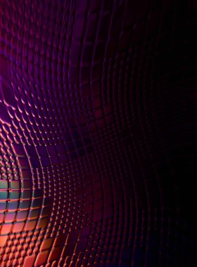 Soyut arkaplan. Renkli dalgalı tasarım duvar kağıdı. yaratıcı grafik 2D çizim. Dinamik şekilli modaya uygun sıvı örtüsü.