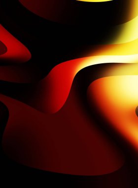 sıvı soyut arkaplan ve renkli gradyan. Modern hareketin 2d illüstrasyonu.