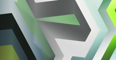 Sıvı renkli gradyanı olan soyut bir arkaplan. Modern kentsel grafiğin 2D çizimi. Graffiti tasarımı duvar kağıdına ilham verdi.