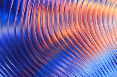 Soyut arkaplan. Renkli dalgalı tasarım duvar kâğıdı. Grafik illüstrasyon.