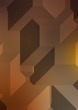 Çokgen arka plan. Geometrik tasarımlı renkli duvar kağıtları. Dijital 3d illüstrasyon.