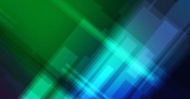 Çapraz katmanlı geometrik desen. Fütüristik bir geçmişi var. Renkli geometrik şablon.