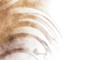 Beyaz arkaplanda soyut renkli suluboya. Dijital resim.