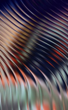 Soyut arkaplan. Renkli dalgalı tasarım duvar kâğıdı. Grafik illüstrasyon.