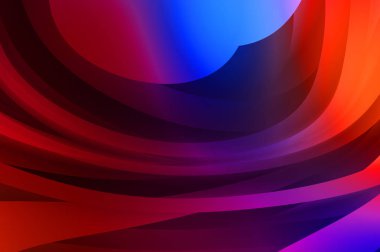 Renkli gradyan ile soyut arkaplan. Çizgili çizgili canlı duvar kâğıdı. Modern hareketin akışkan 2d çizimi.