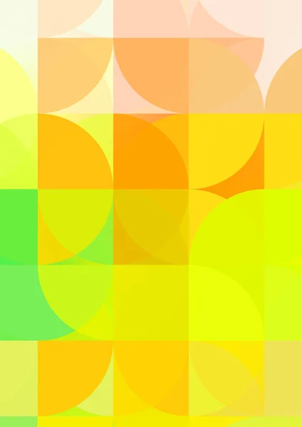 Στρώματα Κυκλικών Σχημάτων Δημιουργώντας Ένα Πολύχρωμο Και Ζωντανό Σχεδιασμό Ψηφιακή — Φωτογραφία Αρχείου