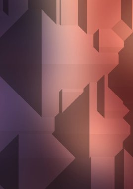 Çokgen arka plan. Geometrik tasarımlı renkli duvar kağıtları. Dijital 3d illüstrasyon.