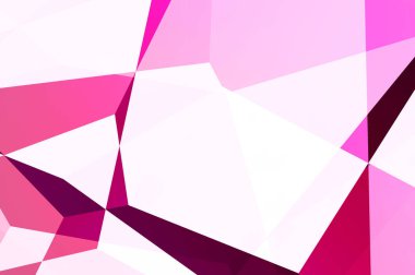 Çokgen arka plan. Soyut geometrik duvar kağıdı. Geometrik renkli şekiller.