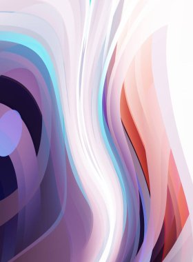 sıvı soyut arkaplan ve renkli gradyan. Modern hareketin 2d illüstrasyonu.