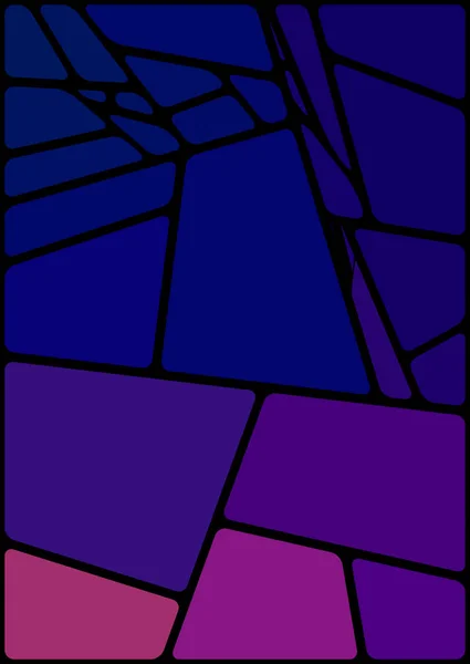 Barevná Ilustrace Černým Prostorem Abstraktní Geometrický Obrazec Mozaikové Pozadí Geometrické — Stock fotografie