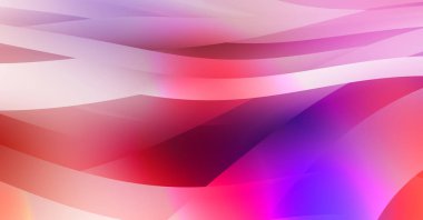 Renkli gradyan ile soyut arkaplan. Çizgili çizgili canlı duvar kâğıdı. Modern hareketin akışkan 2d çizimi.