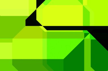 Renkli ve canlı geometrik şekiller katmanları var. Bir teknoloji planının dijital illüstrasyonu. Gelecekçi tasarım şablonu.