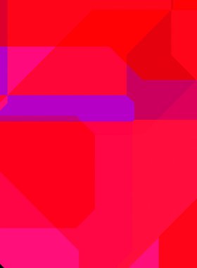 Renkli ve canlı geometrik şekiller katmanları var. Bir teknoloji planının dijital illüstrasyonu. Gelecekçi tasarım şablonu.