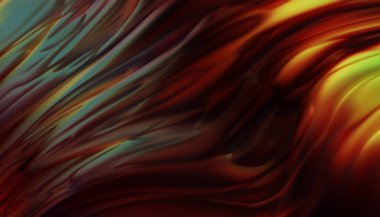 sıvı soyut arkaplan ve renkli gradyan. Modern hareketin 2d illüstrasyonu.