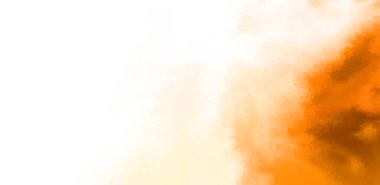 Beyaz arkaplanda soyut renkli suluboya. Dijital resim.