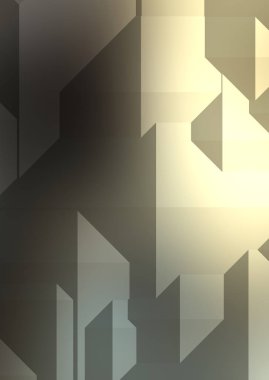 Çokgen arka plan. Geometrik tasarımlı renkli duvar kağıtları. Dijital 3d illüstrasyon.