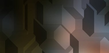 Çokgen arka plan. Geometrik tasarımlı renkli duvar kağıtları. Dijital 3d illüstrasyon.