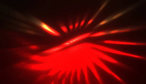 Partículas Luz Movimiento Creando Una Explosión Rayos Multicolores Brillantes Sobre — Foto de Stock